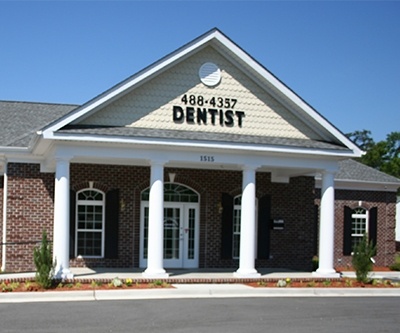 Outside view of dental office building in Conway