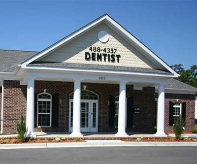 Outside view of dental office building in Conway