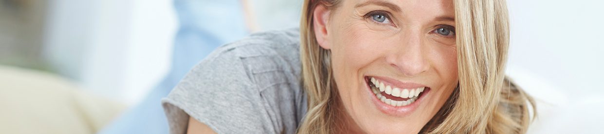 Woman sharing beautiful smile