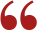 Animated quotation mark icon