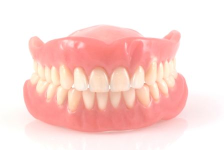 set of dentures